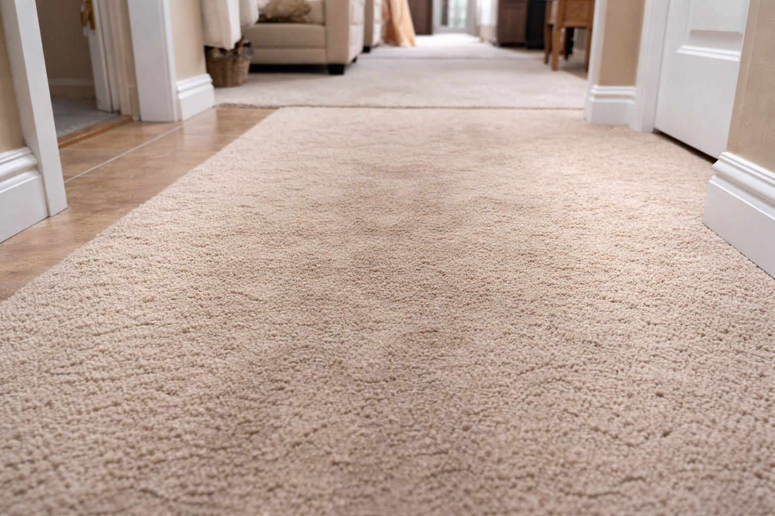 carpet patch repair for high traffic areas by Nicer Carpet Repair in Red Deer